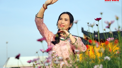 Los lugareños y los turistas acudieron en masa para registrarse en el Festival de las Flores del Tet de las "Cuatro Regiones" en la ciudad de Ho Chi Minh.