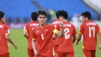 Kapitan Khuat Van Khang: Cichy, niezwykle niezawodny „weteran” – lider drużyny Wietnam U23.