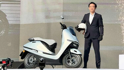 Honda UC3 ble offisielt lansert i Vietnam – en elektrisk motorsykkel med en rekkevidde på 120 km per lading.