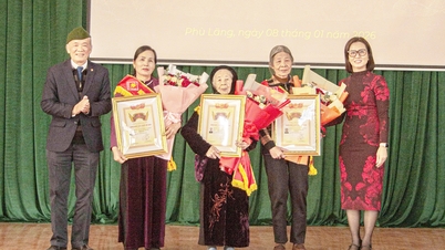 Le titre d’« Artisan du village d’artisanat traditionnel vietnamien » a été conféré à titre exceptionnel à trois personnes du village de potiers de Phù Lãng.