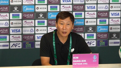 Trainer Kim Sang-sik: „Die vietnamesische U23-Mannschaft ist sehr selbstbewusst, und jeder Gegner sollte sich vor uns in Acht nehmen.“