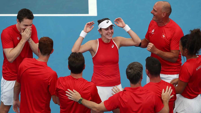 Belinda Bencic leads Switzerland to their first-ever United Cup final.