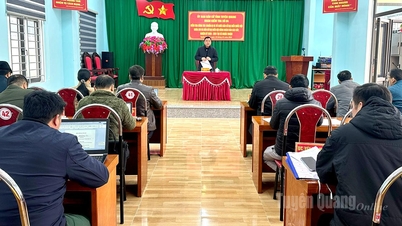 Đoàn kiểm tra của Ủy ban bầu cử tỉnh kiểm tra công tác chuẩn bị bầu cử tại các địa phương