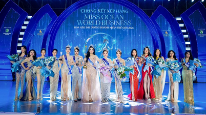Dr. Vu Thi Thanh Tam, seorang wartawan, telah dinobatkan sebagai Miss Ocean Businesswoman World 2026.