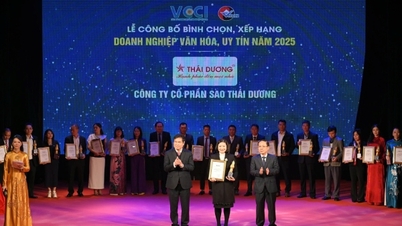 Sao Thai Duong byl oceněn jako „Kulturně uznávaný podnik roku 2025“.