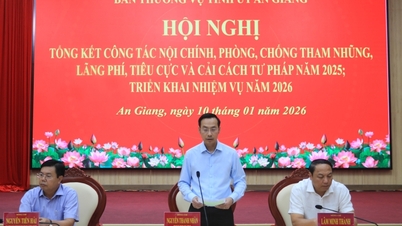 An Giang a obtenu de nombreux résultats en matière d'affaires intérieures, notamment dans la lutte contre la corruption, le gaspillage et les pratiques néfastes, ainsi que dans la réforme judiciaire.