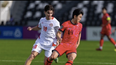Südkoreas U23-Mannschaft sicherte sich ihren ersten Sieg bei dem Asienturnier durch einen Sieg gegen die libanesische U23-Mannschaft.