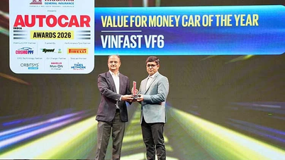 وین‌فست VF6 در مراسم جوایز اتوکار هند ۲۰۲۶ به عنوان «بهترین خودروی مقرون‌به‌صرفه سال» انتخاب شد.