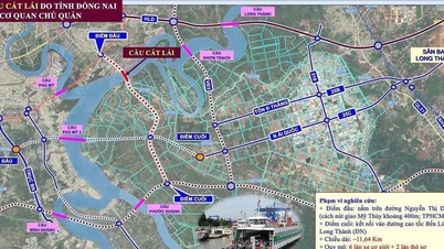 Розпочалося будівництво мосту Катлай, що з'єднує місто Хошимін та провінцію Донгнай, з інвестиціями майже 20 000 мільярдів донгів.