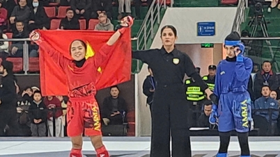 Hạ đối thủ sau 51 giây, nữ võ sĩ dân tộc Thái vô địch MMA châu Á