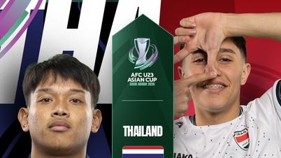 Přímý přenos fotbalového zápasu U23 Thajsko - U23 Irák, Mistrovství Asie AFC U23.