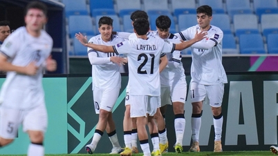 Сборная Таиланда U23 против Ирака (второй тайм) 0-1: Амури Файсал открывает счет.