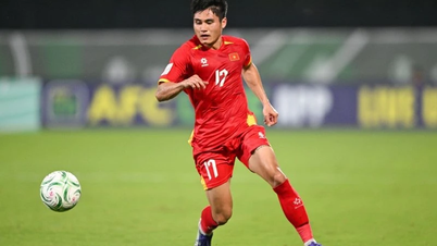 Había muchas opciones para el partido contra Arabia Saudita Sub-23, pero Vietnam Sub-23 eligió la victoria.