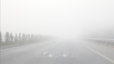 Cảnh báo sương mù tiếp tục xuất hiện trong những ngày tới