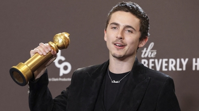 'Chàng thơ' Timothée Chalamet đánh bại Leonardo DiCaprio tại Quả cầu vàng 2026