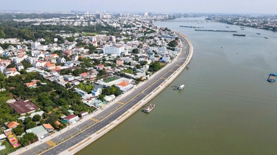 La route longeant la rivière Đồng Nai est sur le point d'ouvrir à la circulation technique à l'occasion du 14e Congrès national du Parti communiste vietnamien.