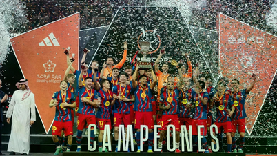 Barcelona, ​​Real Madrid'i yenerek İspanya Süper Kupası'nı kazandı.