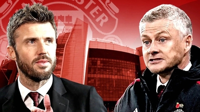 Michael Carrick, Solskjaer'i geride bırakarak Manchester United'ın teknik direktörü oldu.