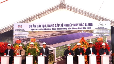 Bắc Ninh: Khởi công dự án cải tạo, nâng cấp Xí nghiệp May Bắc Giang