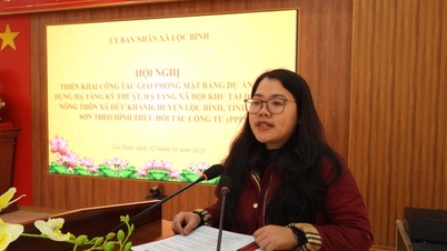 Họp triển khai giải phóng mặt bằng dự án hạ tầng kỹ thuật, hạ tầng xã hội khu tái định cư và dân cư Hữu Khánh