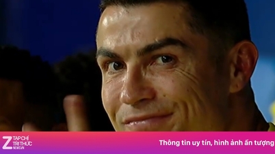 La extraña reacción de Ronaldo