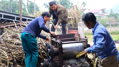 Mật mía làng Khiên