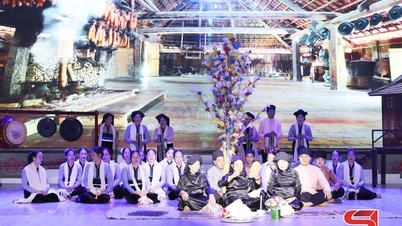 Melestarikan keindahan budaya tradisional kelompok etnis Muong.