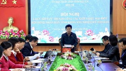 CONFERENCE TO GATHER VOTER OPINIONS AT THE WORKPLACE REGARDING THE PERSON NOMINATED AS A CANDIDATE FOR THE 16TH TERM OF THE PROVINCIAL PEOPLE'S COUNCIL, 2026-2031