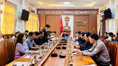 លោក ង្វៀន ទួន ថាញ់ អនុប្រធានអចិន្ត្រៃយ៍នៃគណៈកម្មាធិការប្រជាជនខេត្ត ចុះត្រួតពិនិត្យការរៀបចំការបោះឆ្នោតនៅតាមមូលដ្ឋាននានា។