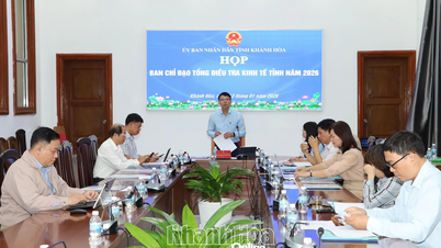 Spotkanie Komitetu Sterującego Spisu Ekonomicznego Prowincji Khanh Hoa w 2026 r.