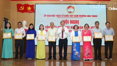 Ủy ban MTTQ Việt Nam phường Nha Trang triển khai nhiệm vụ năm 2026