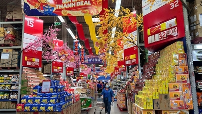 فروشگاه MM Mega Market ویتنام، کالاهای تعطیلات تت خود را 30 درصد افزایش می‌دهد و تخفیف‌ها به مدت 40 روز ادامه دارند.