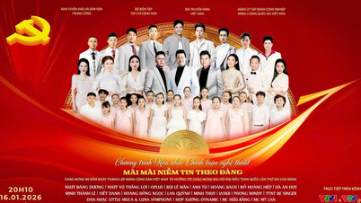 Hòa nhạc chính luận nghệ thuật đặc biệt 'Mãi mãi niềm tin theo Đảng'