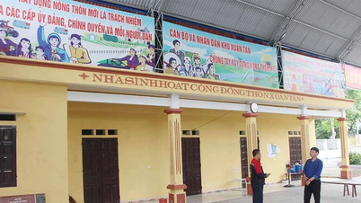โครงการหมู่บ้านจัดสรรแบบใหม่สไตล์ชนบท "ซวนตัน" กำลังเจริญรุ่งเรือง