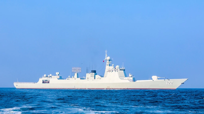 Das chinesische U-Boot vom Typ 052D spielte eine führende Rolle bei Marineübungen in Südafrika.