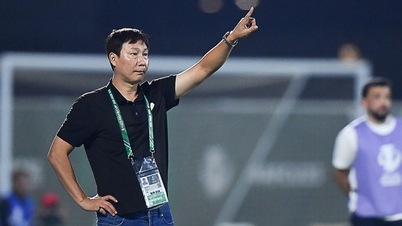 Tränare Kim Sang-sik har en otrolig meritlista med Vietnams U23-landslag.