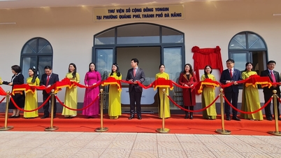 Perpustakaan Digital Komuniti Yongin dirasmikan di Wad Quang Phu