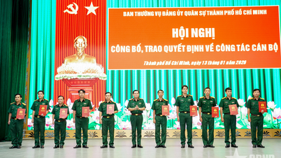 คณะกรรมการพรรคทหารนครโฮจิมินห์ได้ออกคำสั่งแต่งตั้งผู้บัญชาการคณะกรรมการบัญชาการทหารระดับตำบล