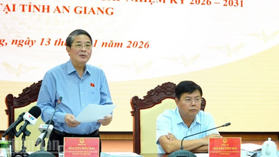 Der stellvertretende Sprecher der Nationalversammlung, Nguyen Duc Hai, inspiziert und überwacht die Wahlvorbereitungen in An Giang.