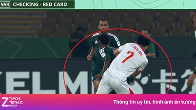 Momen yang menegangkan bagi tim U23 Vietnam.