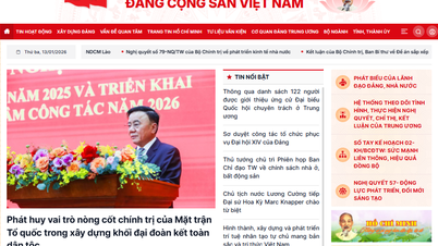 Sekretariat Jawatankuasa Pusat telah mengeluarkan peraturan mengenai pengurusan dan penyediaan maklumat di portal elektronik Parti Komunis Vietnam.