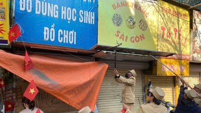 Đống Đa: Chuyển đổi thói quen kinh doanh lấn chiếm vỉa hè sang nếp sống văn minh thương mại