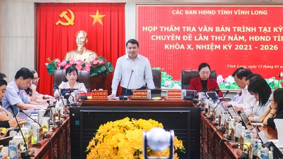 Thẩm tra các văn bản trình tại kỳ họp chuyên đề lần thứ năm HĐND tỉnh
