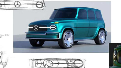 Die neue Rendering-Grafik der Mercedes-Benz G-Klasse sorgt unter Autoenthusiasten für Aufsehen.