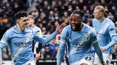 Tân binh Semenyo tỏa sáng, Man City đánh bại Newcastle