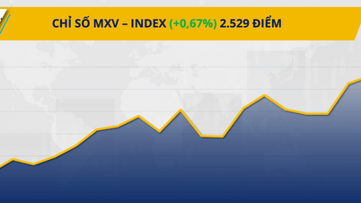 MXV-index fortsätter att stiga, råvaror fortsätter att locka till sig investeringar.