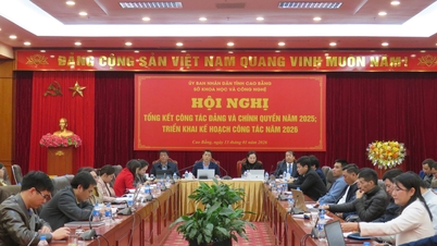 Hội nghị tổng kết công tác đảng và chính quyền năm 2025, triển khai kế hoạch công tác năm 2026
