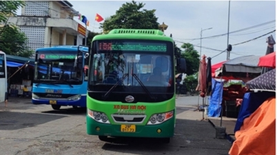 Organizar ramales adicionales de la ruta de autobús 108 que conecten con las comunas suburbanas de Hanoi.