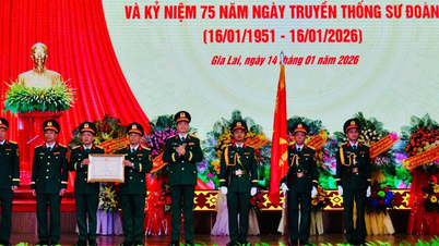 Sư đoàn 320 đón nhận Huân chương Bảo vệ Tổ quốc hạng nhì