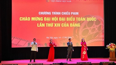 Khai mạc chương trình chiếu phim chào mừng Đại hội Đảng toàn quốc lần XIV